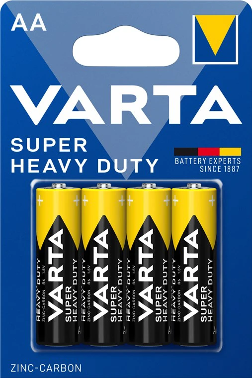 Bateria VARTA Super Heavy Duty LR06 AA 1.5V 4szt
