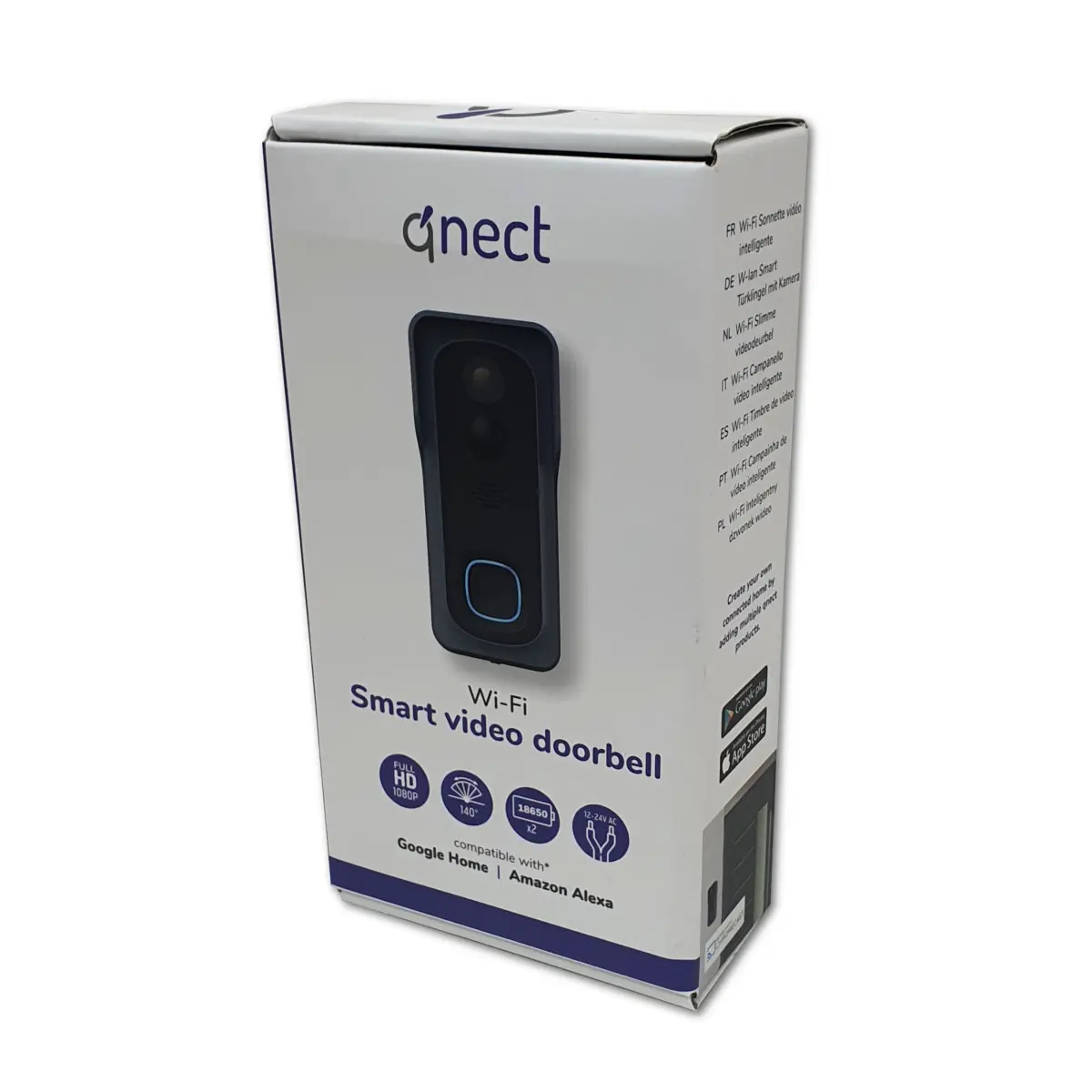 Bezprzewodowy dzwonek Qnect QN-WD01WiFi 1080P IP65