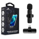 Bezprzewodowy mikrofon krawatowy USB-C do smartphona Android Spacetronik SPU-WM01C