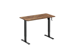 Biurko manualne z regulacją Moris 110BR 120x60 cm OUTLET
