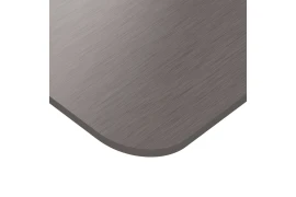 Blat biurka uniwersalny 120x60x1,8cm Tytan srebrny