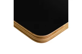 Blat do biurka stołu Spacetronik HPL 140x80x1,8cm kolor czarny