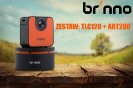 Brinno Kamera Poklatkowa TLC120 + Platforma Obrotowa ART200 Zestaw
