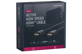 CLICKTRONIC Aktywny kabel HDMI 2.0 4K 60Hz 20 m