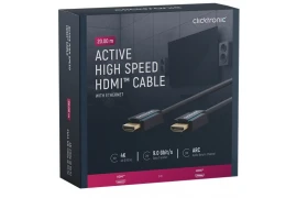 CLICKTRONIC Aktywny kabel HDMI 2.0 4K 60Hz 20m