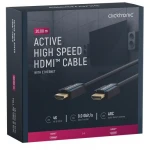 CLICKTRONIC Aktywny kabel HDMI 2.0 4K 60Hz 20 m
