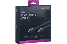 CLICKTRONIC Kabel Audio Subwoofer Coaxial RCA - RCA 3m OUTLET