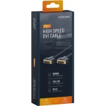 CLICKTRONIC Kabel DVI-D - DVI-D (24+1) 2m