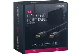 CLICKTRONIC Kabel HDMI 1.4 Full HD 20m