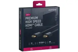 CLICKTRONIC Kabel HDMI 2.0 4K 60Hz 3m