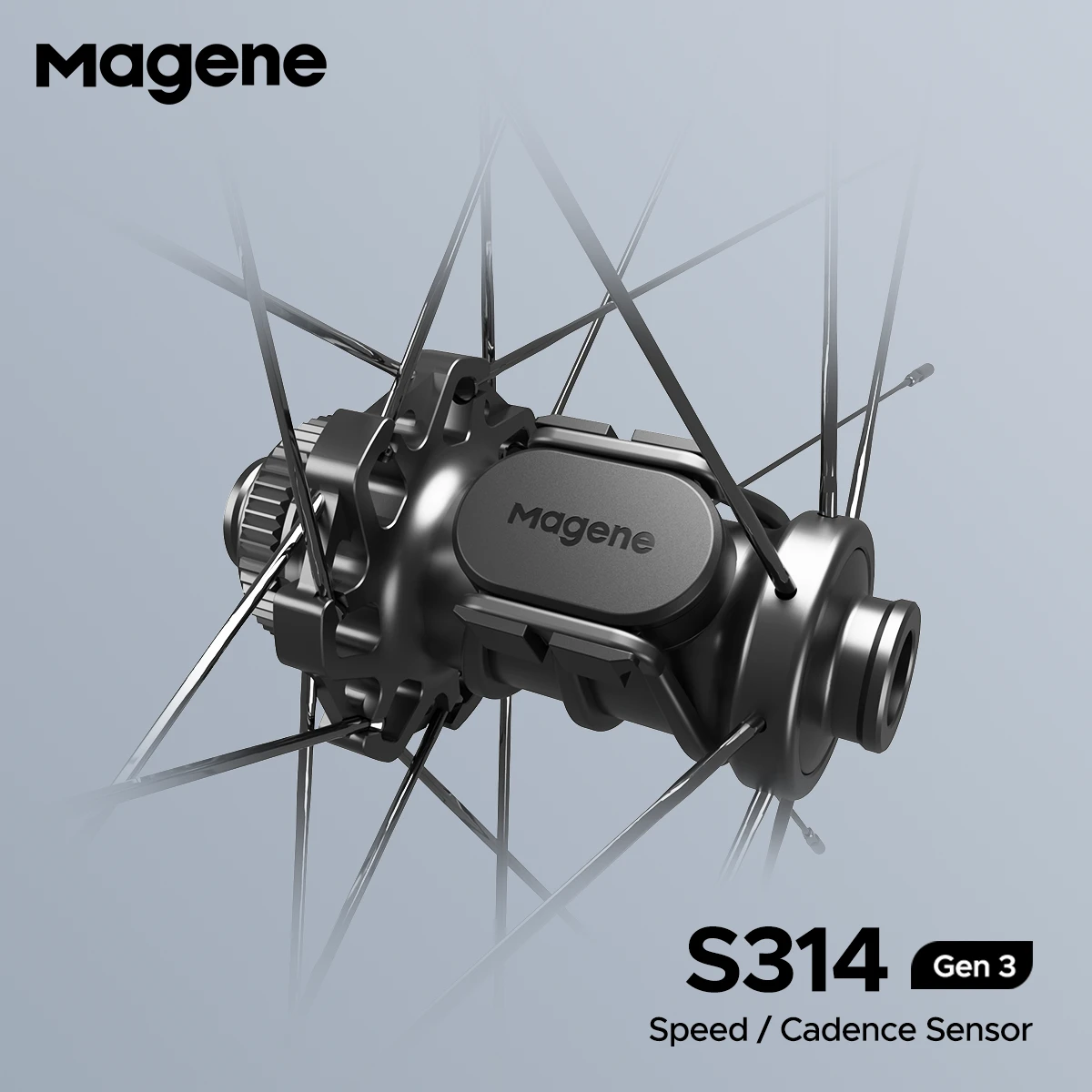 Czujnik kadencji lub prędkości ANT+ BT Magene S314 