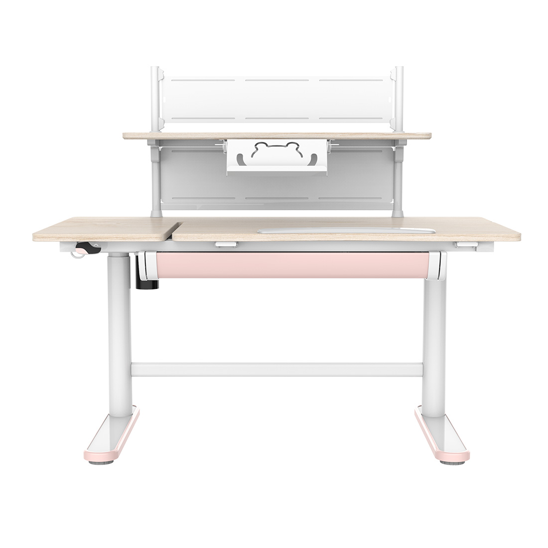Zestaw biurko dziecięce + fotel dla dziecka różowe Spacetronik XD SPESXD01P