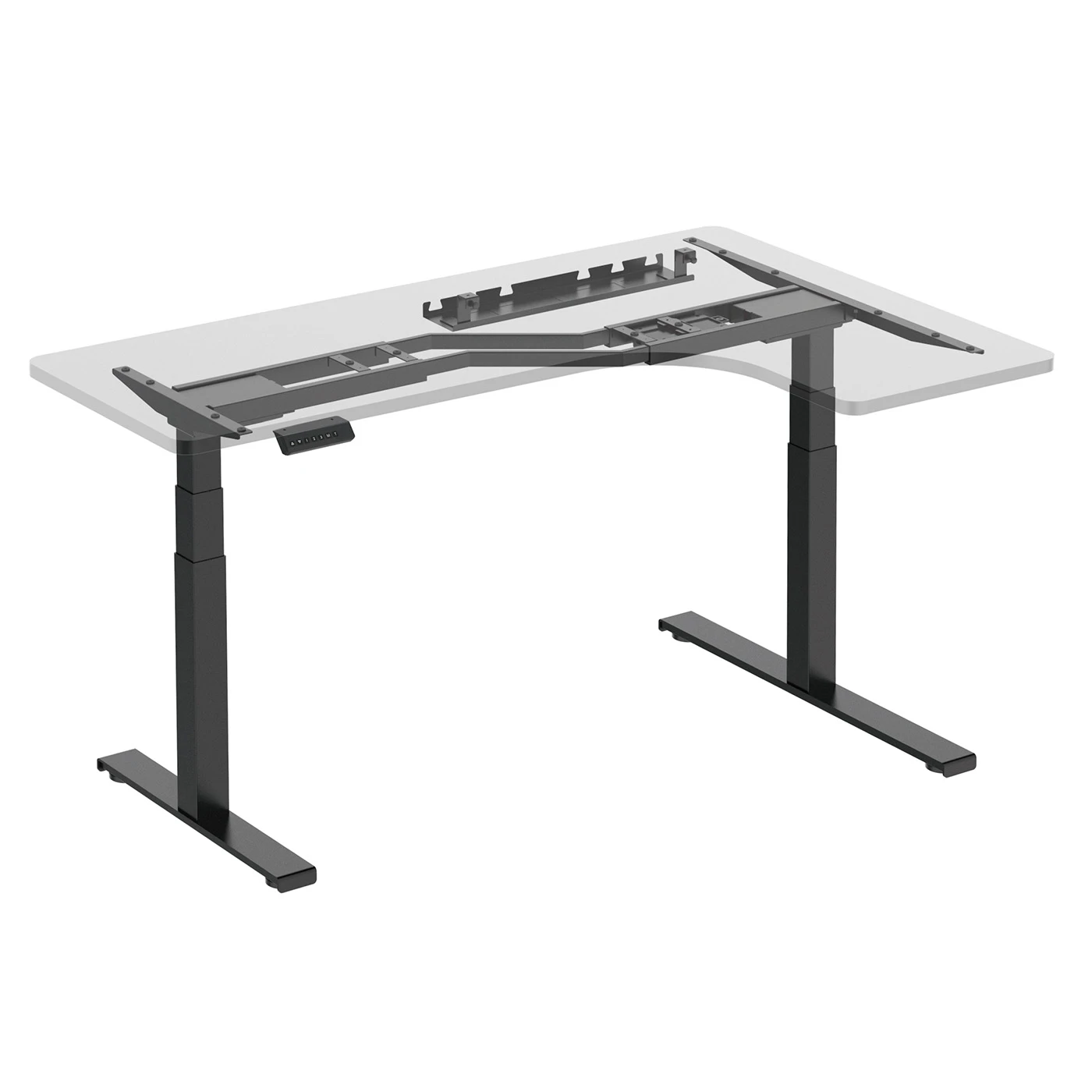 Elektryczny stelaż biurkowy Spacetronik SPE-243LB OUTLET