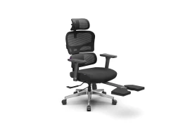 Ergonomiczny fotel Spacetronik LUMBO 44 Czarny