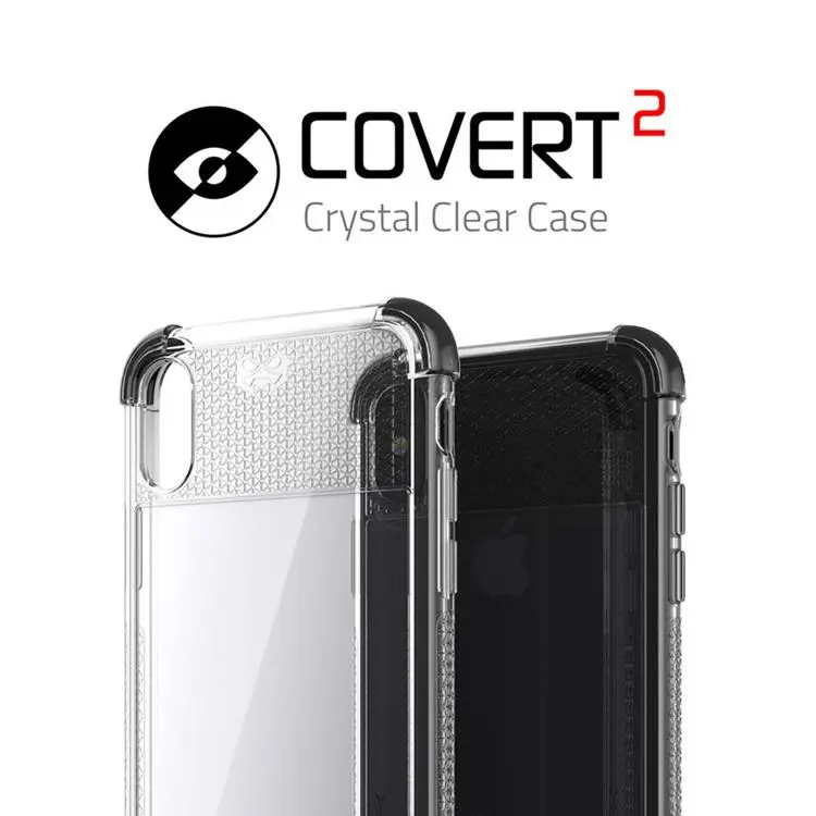 Etui Covert 2 Apple iPhone Xs czarny