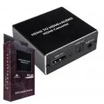 Extractor HDMI na HDMI + Audio optyczne SPDIF Jack 3.5 Spacetronik SPH-AE02