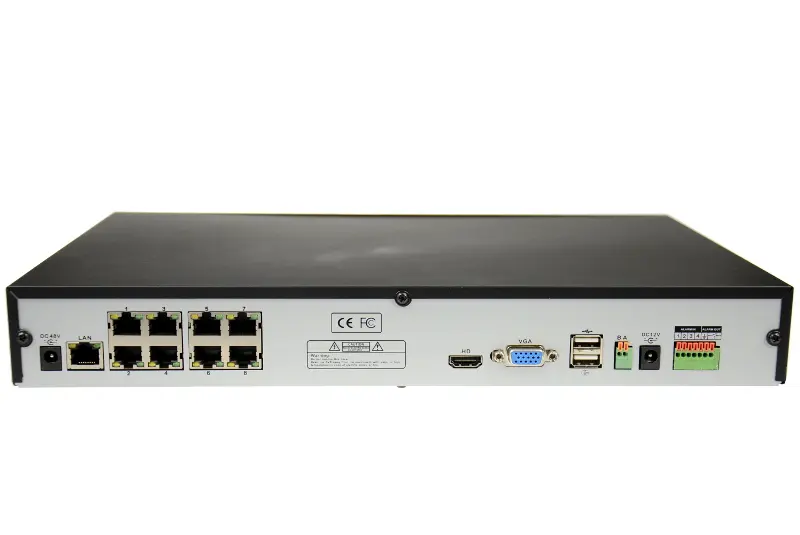 FLEX NVR IP Rejestrator 8CH NVR6308-1UA/8P 8x POE