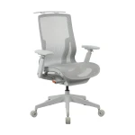Fotel ergonomiczny do biurka Spacetronik z siatką mesh