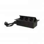 Otwierane gniazda blatowe 3x 230V ORNO OR-AE-1372/B