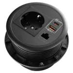 Gniazdo blatowe okrągłe Spacetronik SPS-R1D42B