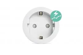Gniazdo sieciowe z monitorem energii Qnect WiFi QN-WP01E SmartLife Tuya WiFi