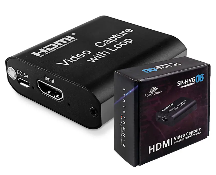 Video Grabber Nagrywarka HDMI do PC USB Spacetronik SP-HVG06