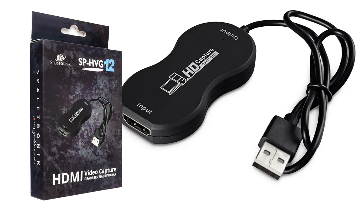Grabber Nagrywarka HDMI Spacetronik SP-HVG12 4k 30p do PC USB