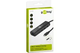 Adapter HUB rozgałęźnik USB-C 4xUSB 3.0 Goobay