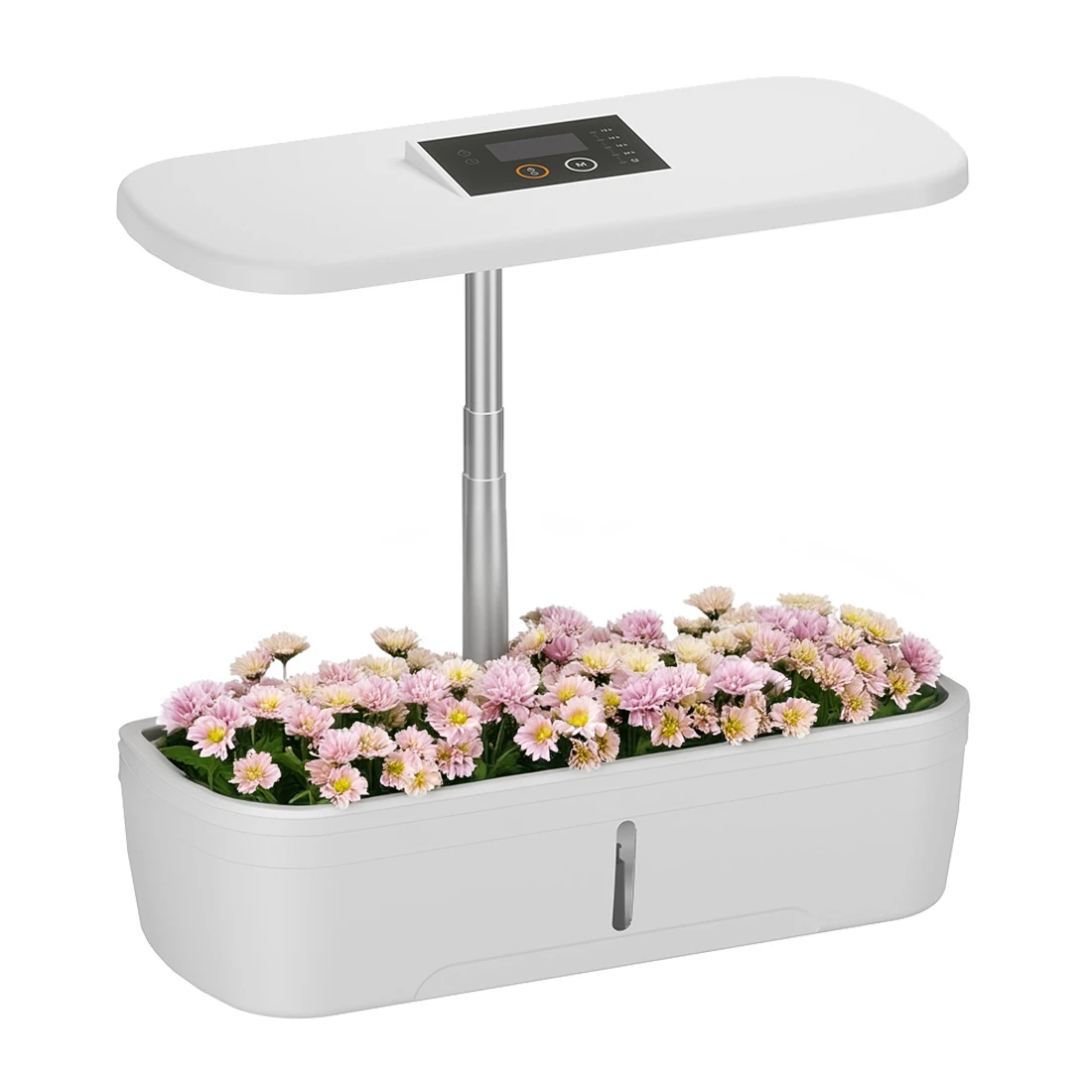 Inteligentna doniczka SMART GARDEN biała z systemem nawadniania Spacetronik SPGC10