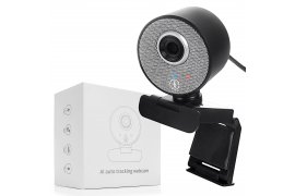 Inteligentna Kamera internetowa ze śledzeniem AT, Auto Focusem, mikrofonem USB FHD SP-WCAM21