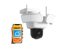 Inteligentna kamera reflektorowa zewnętrzna 3K Aosu SL-L5P do monitoringu SMART Wi-Fi Tuya