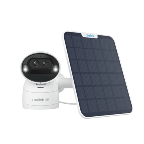 Inteligentna kamera Reolink Argus Track 4K Ultra HD WiFi 2,4 i 5GHz z detekcją osób + Panel Słoneczny