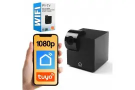 Inteligentna obrotowa 355° kamera wewnętrzna WiFi Smart Life Tuya Laxihub P1-TY