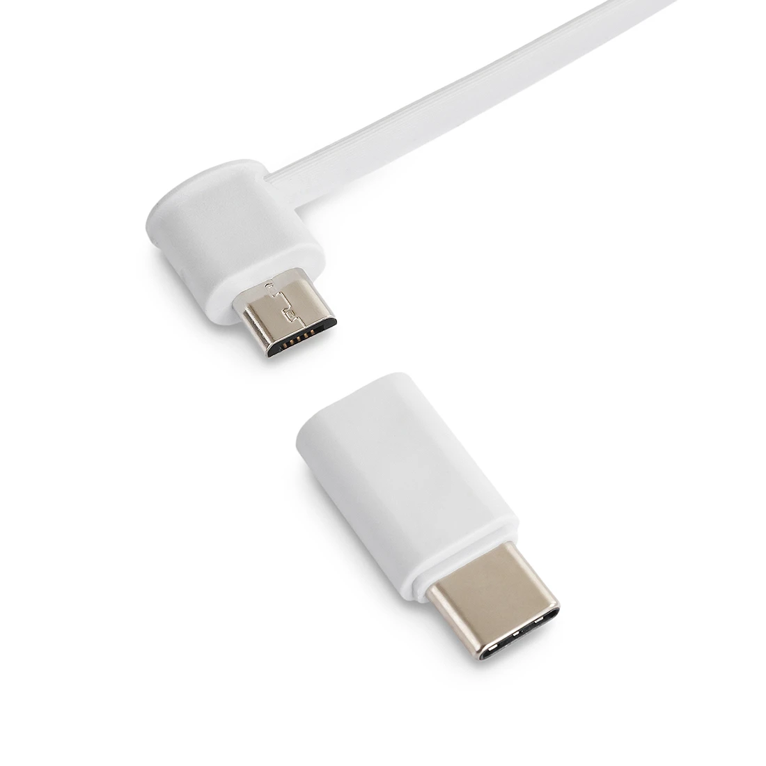 Kabel 2w1 do ładowania USB-A / micro-USB   Lightning   adapter micro na USB-C LC130
