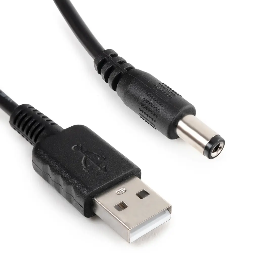 Kabel adapter zasilania z USB na DC 2.50/5.5 100cm Spacetronik