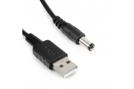 Kabel adapter zasilania z USB na DC 1.35/3.5 100cm Spacetronik