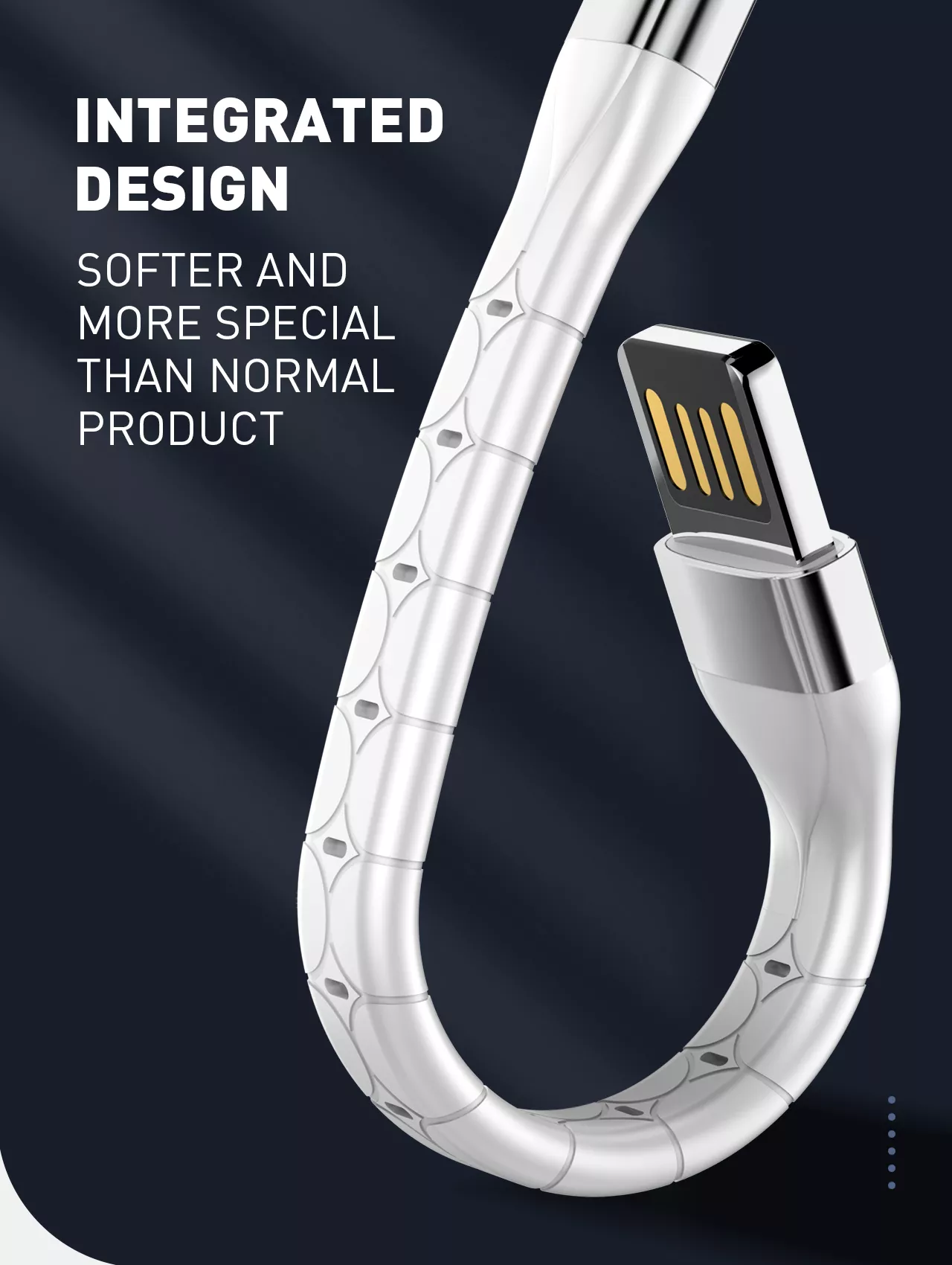 Kabel do szybkiego ładowania USB-A / micro-USB 15cm biały LS50M