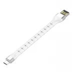 Kabel do szybkiego ładowania USB-A / micro-USB 15cm biały LS50M