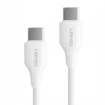 Kabel do szybkiego ładowania USB-C / USB-C 1m 65W biały LC121C
