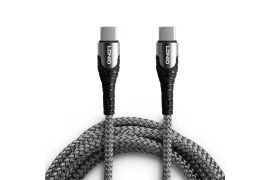 Kabel do szybkiego ładowania USB-C / USB-C 2m 65W szary LC102