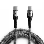 Kabel do szybkiego ładowania USB-C / USB-C 2m 65W szary LC102
