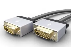 Kabel DVI-D (24+1 pin) - DVI-D (24+1 pin) Dual Link Goobay Plus 5m