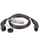 Kabel EV PHEV do ładowania samochodu elektrycznego Type 2 LAPP 11kW 20A czarny 5m