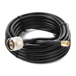 Kabel GSM przewód antenowy Spacetronik wtyk N wtyk SMA LMR240 3m