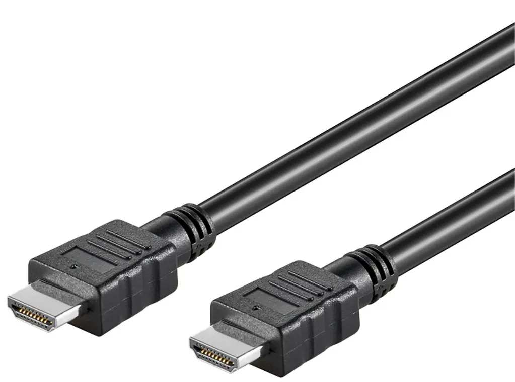 Kabel HDMI 1.4 FullHD 1080p ARC CEC Goobay czarny 3m