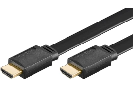 Kabel HDMI Goobay High Speed Płaski - 1,5m