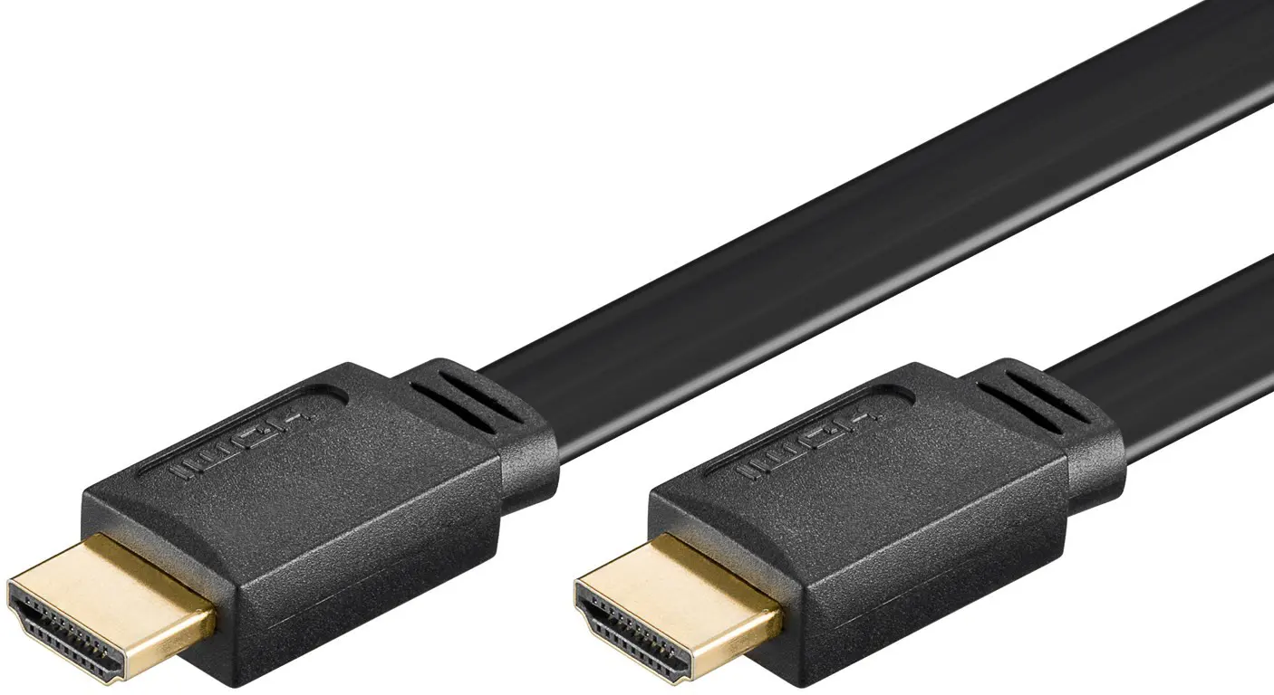 Kabel HDMI Goobay High Speed Płaski - 2m