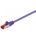Kabel LAN Patch cord CAT 6 S/FTP LSZH fioletowy 10m