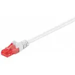 Kabel LAN Patch cord CAT 6 U/UTP biały 25m