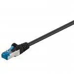 Kabel LAN Patch Cord CAT 6A S/FTP CZARNY 1,5m